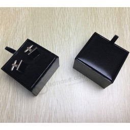 Custom high-end Square Classic Black Uniform Button Display Box