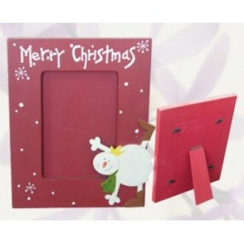 Custom high-end Dark Red Paperboard Picture Frame for Christmas (PA-013) with your logo