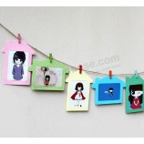 Custom high-end Fashion Hanging Wooden Photo Frames (PA-015) with your logo