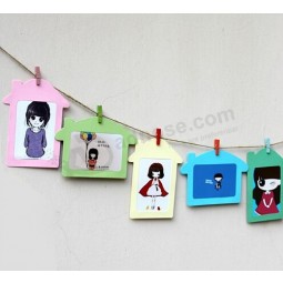 Custom high-end Fashion Hanging Wooden Photo Frames (PA-015) with your logo
