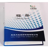 Custom high-end Company Catalogue Sample Album (PA-007) with your logo