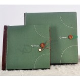Custom high-end Classic Cloth Picture Albums for Wedding Shops (PA-021)with your logo