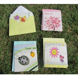 Wholesale custom high quality Thank You Cards with Envelopes