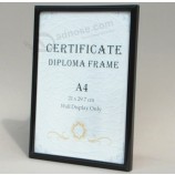 Wholesale custom high-end Hot Selling A4 Diploma Certificate Frames with your logo