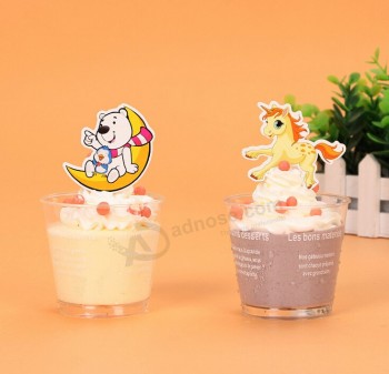 Wholesale custom high quality Cute Cartoon Shape Paper Cards for Ice Creams