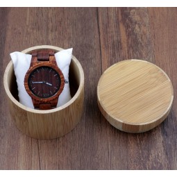 Wholesale custom Nature Bamboo Made Watch Box