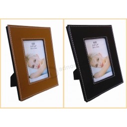 Wholesale custom high-end Stitching Leather Photo Frames