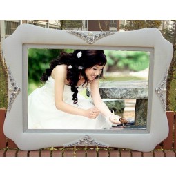 Wholesale custom high-end Big Leather Wedding Photo Frame