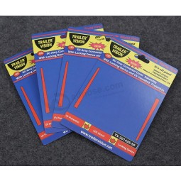 UV Protection Header Paper Card for custom with your logo