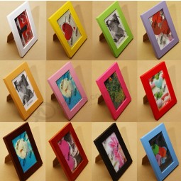 Wholesale Colorful Painting Wooden Picture Frames for custom with your logo