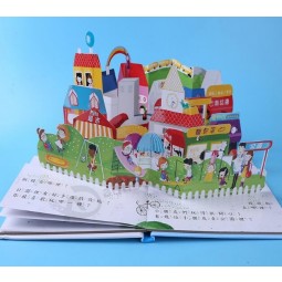 Kids Self-Teaching Stereoscopic Paperboard Book for custom with your logo