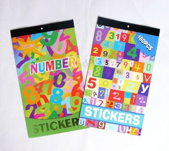 Gedrukte abc Studeren Stickers voor kinderen (St-008) Voor op maat met uw logo