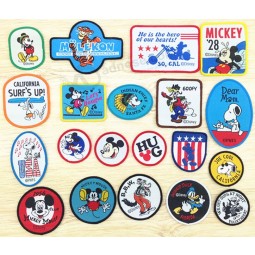 Cartoon Weaving Decoration Garments Labels for custom with your logo