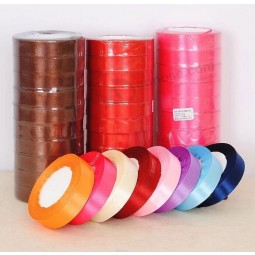 Groothandel aangepaSte goedkope kleurrijke geschenkverpakkingen nylon spanbanden