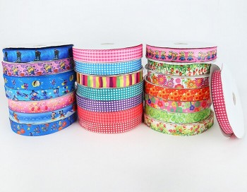 Wholesale custom cheap Coloured Ribbons for Clothings