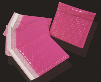 卸売カスタム廉価ピンクのパッディングバブル郵便保護封筒