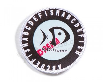 custom cheap woven embroidery patches in wholesale