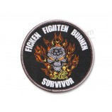 China garment accessories / woven patch for garment