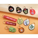 embroidery keychain/aviation keyholder/embroidery keyring