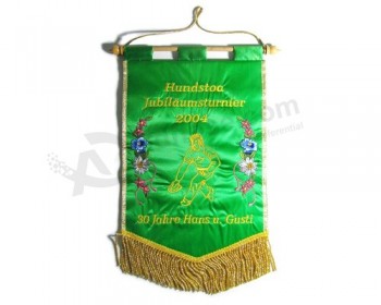 Masonic Lodge Banner - Hand Embroidered Masonic Banner
