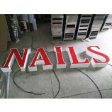 LED Facelit Illuminated Channel Letters Sign