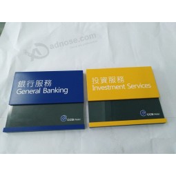 Bank Indoor Table Desk Wall Plaque Service Information Display Guide Directory Sign with your logo