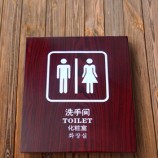 Interior Waterproof Aluminum Plaque Signs Factory China with your logo