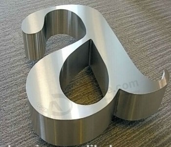 Polished Metal Stainless Steel Letter for Advertisement and Decoration