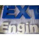 Business Non-Illuminated Stainless Steel Painted Letter Sign