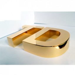 Custom Stainless Steel Art Letters with Modern Image with high quality