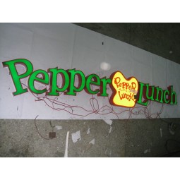 Exterior Acrylic LED Channel Letters Advertising Sign with high quality
