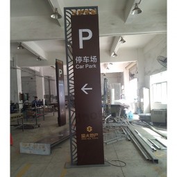 Factory Price Real Estate Building ID Vertical Monument with high quality
