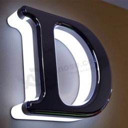 Acrylic Letter Outdoor LED Display Advertising Sign