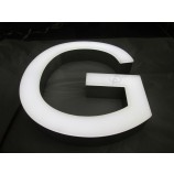 Outdoor LED Display Polished Mirror Metal Letters Custom