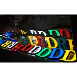 Letras conduzidas da cor cheia com luz conduzida como o Assinarboard conduzido billboard da luz do módulo