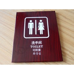 Stainless Steel Painted Wall Mounted Toilet Sign LED Sign