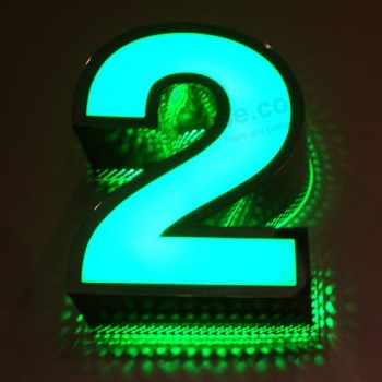 Advertising LED Dispaly with LED Module Light Stinless Steel Letters