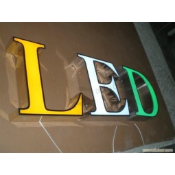 QuaLitativ hochwertige LED EdelStahl Kanal BuchStaben Zeichen
