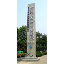 Real Estate Outdoor Pylon Sign with Factory Price