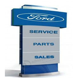 Custom Hot Selling Gas Station Standing Pylon Signs with high quality