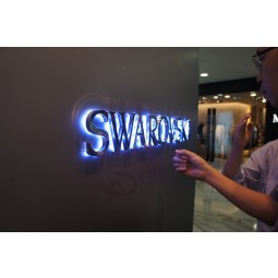3D Stainless Steel Acrylic Channel Letters for Store Advewrtising