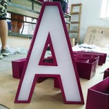 Indoor Stainless Steel Fabricated Acrylic LED Channel Letters