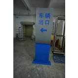 Acrylic Directory Signs Advertising Stand Monolith Architectural Signage