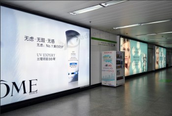метро/автобусная станция рекламный продукт свет box