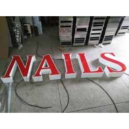 Outdoor LED Sign Acrylic Aluminum Matel Letters