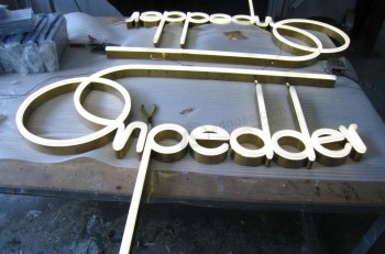 Visible Diode Shop Name Acrylic Letter Signs