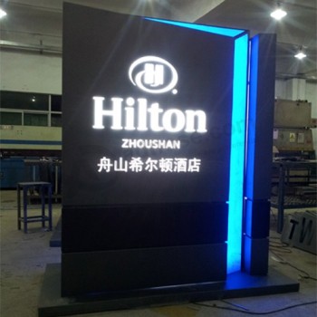 Display Stand Advertising Lightbox with LED Lighting
