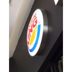 Burger King reStaurant wandmodel led bLiSter Acryl Lightbox