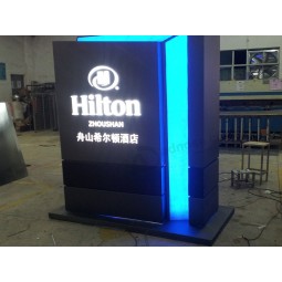 цифровой рекламный киоск водонепроницаемый светодиодный ящик для отеля