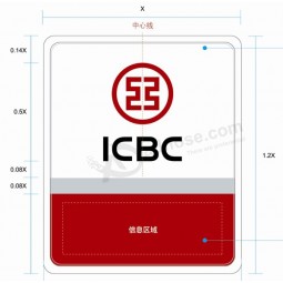 Icbc Bank HelLigkeit dünne LED-Licht-Box LED-Panel